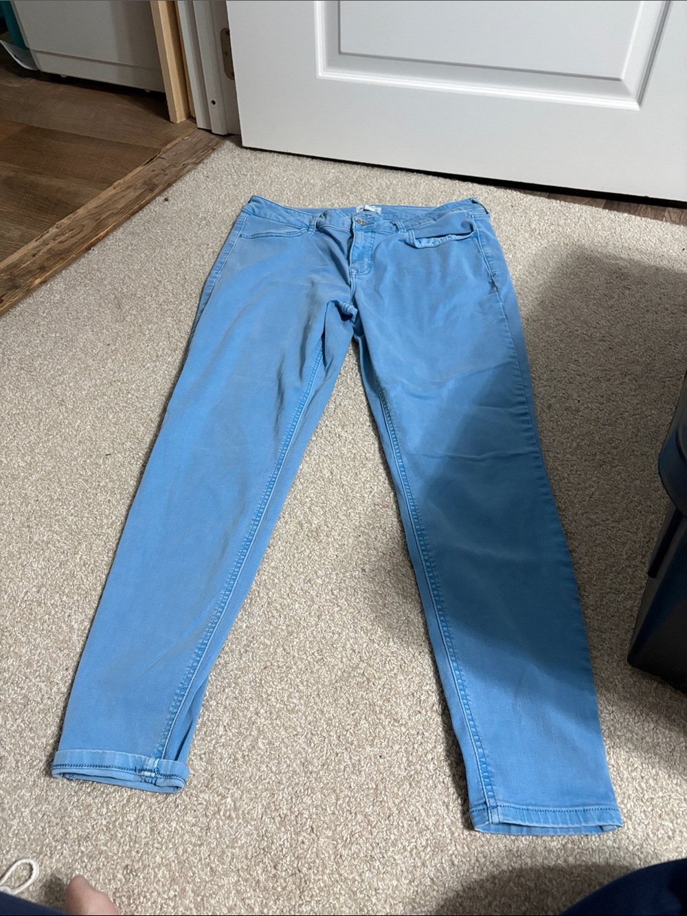 Maurices Light Blue Skinny Jeans